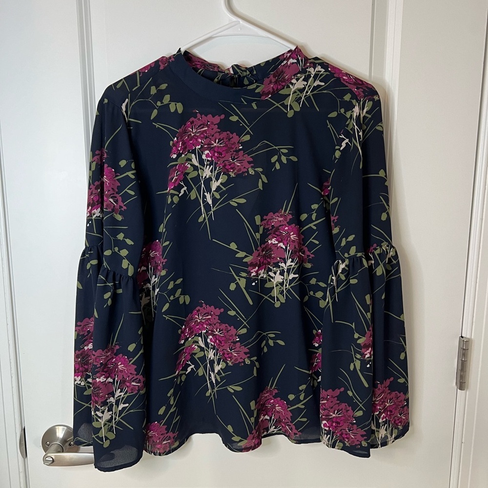 Loft Floral Blouse